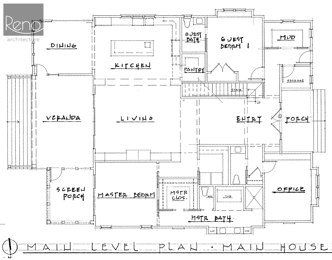 Richmond Hill Reno Architecture Floorplan Coastal Home